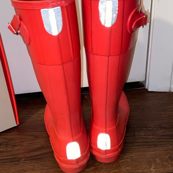 Pink Hunter boots, KIDS but can fit women! - Picture 4 of 8